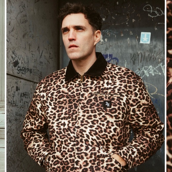 Leopard Print Utility/Work Jacket - Picture 3 of 6